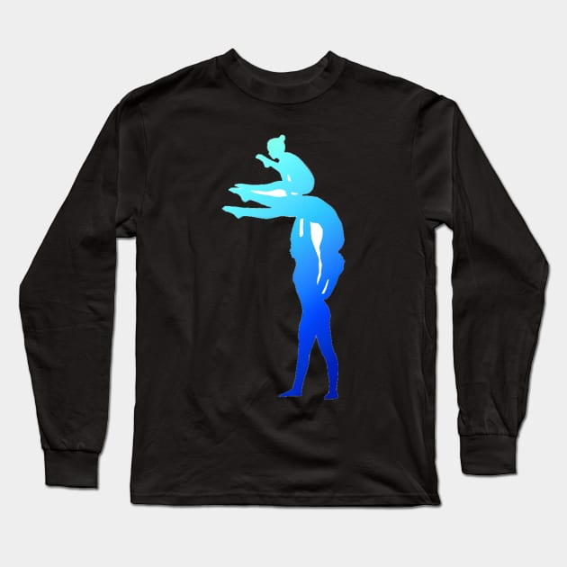 A women’s group doing backbird Long Sleeve T-Shirt by artsyreader